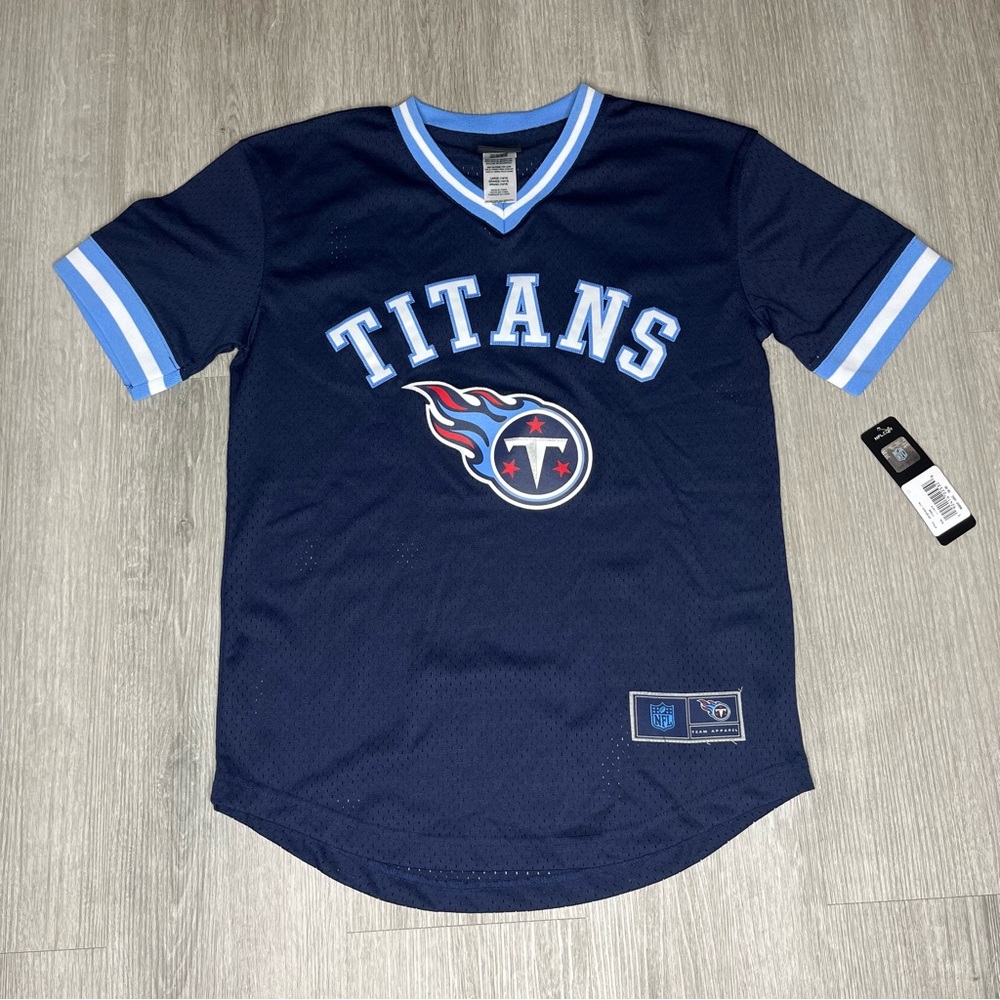 NWT Tennessee Titans NFL Youth Baseball Jersey